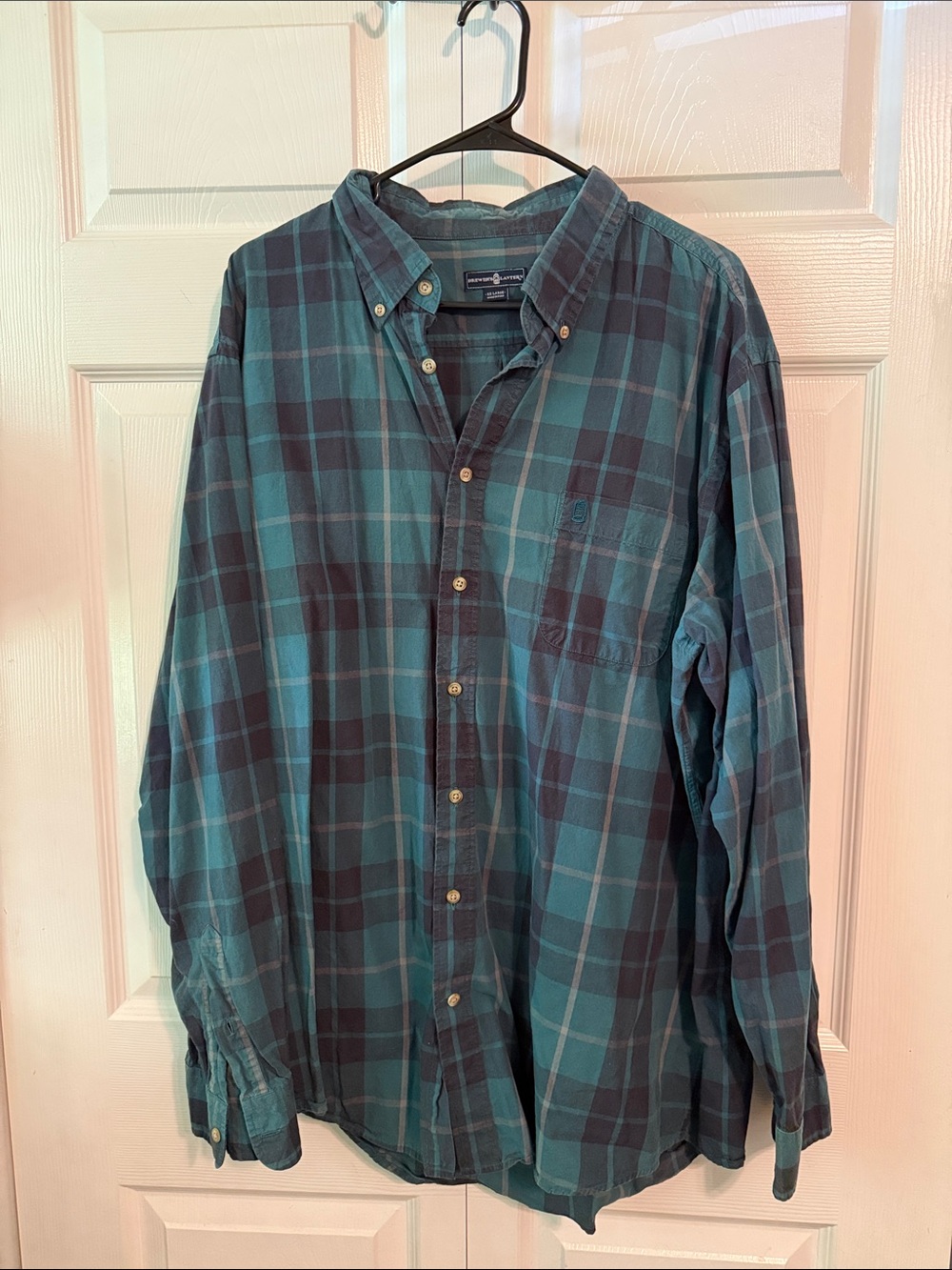 Brewers Lantern Plaid Button-Down Shirt
